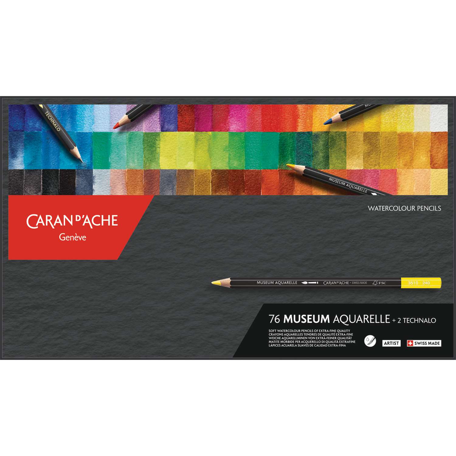 Crayon aquarellable Museum à l'unité