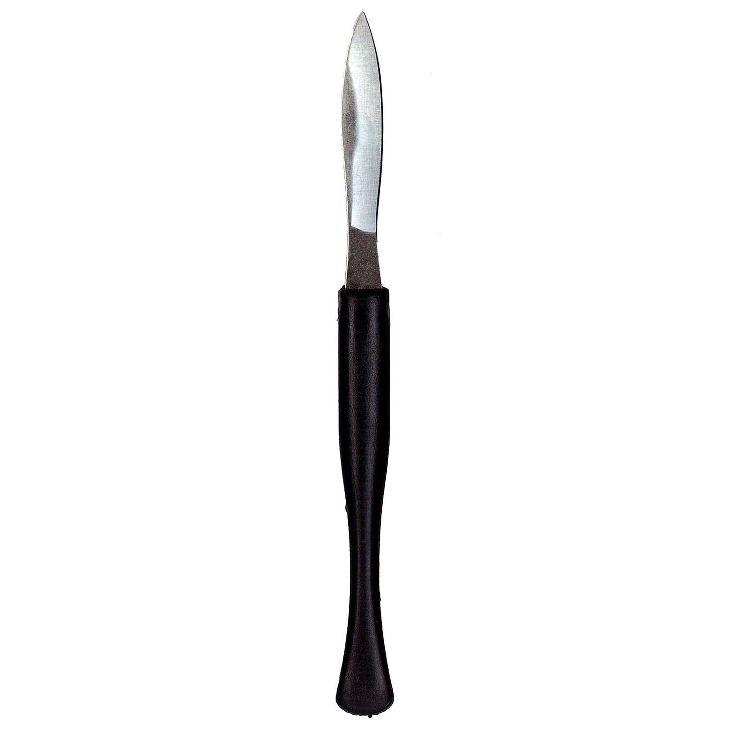 Couteau à lame de scalpel à manche en métal, coupe-papier en bois
