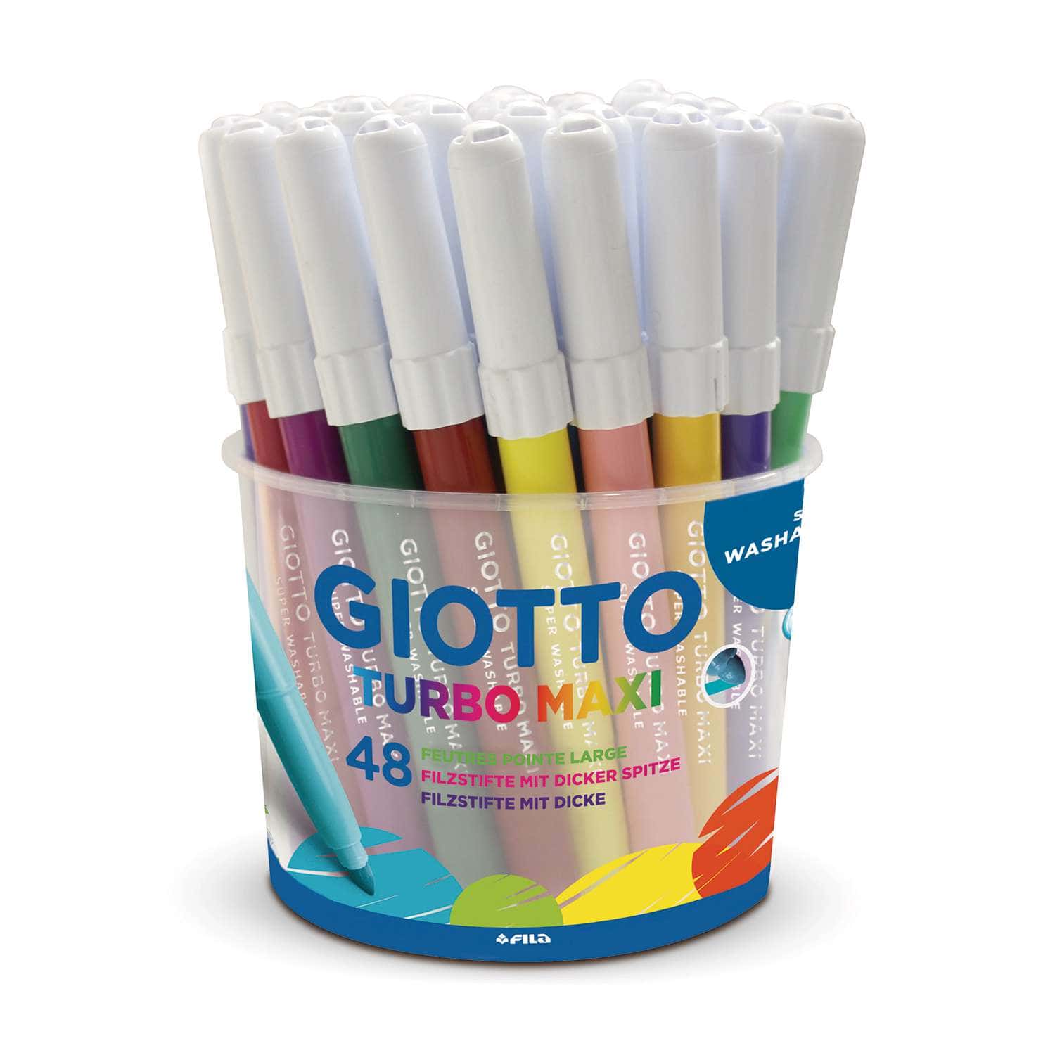 Marqueurs épais Giotto Turbo Maxi - couleur peau - pot/16 - Baert
