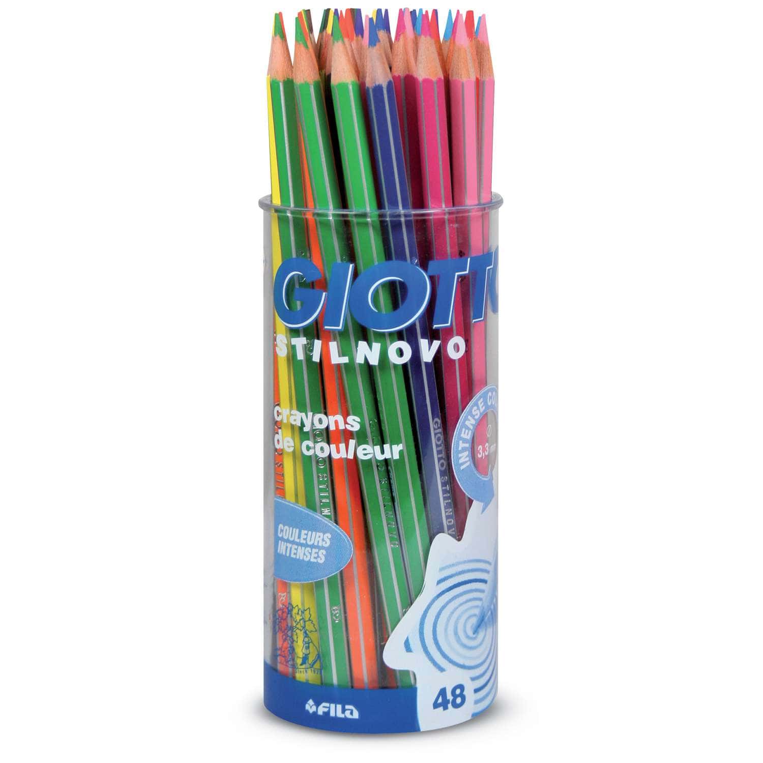 Coffret de 90 feutres Turbo Color et crayons de couleurs Stilnovo