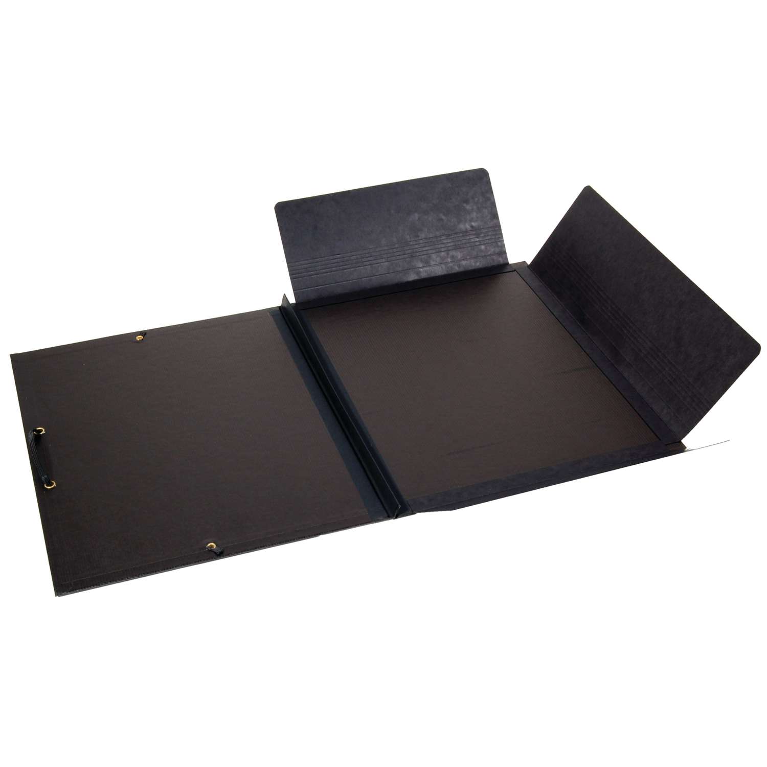 Carton à dessin avec élastiques - 61 x 81 cm - gris noir