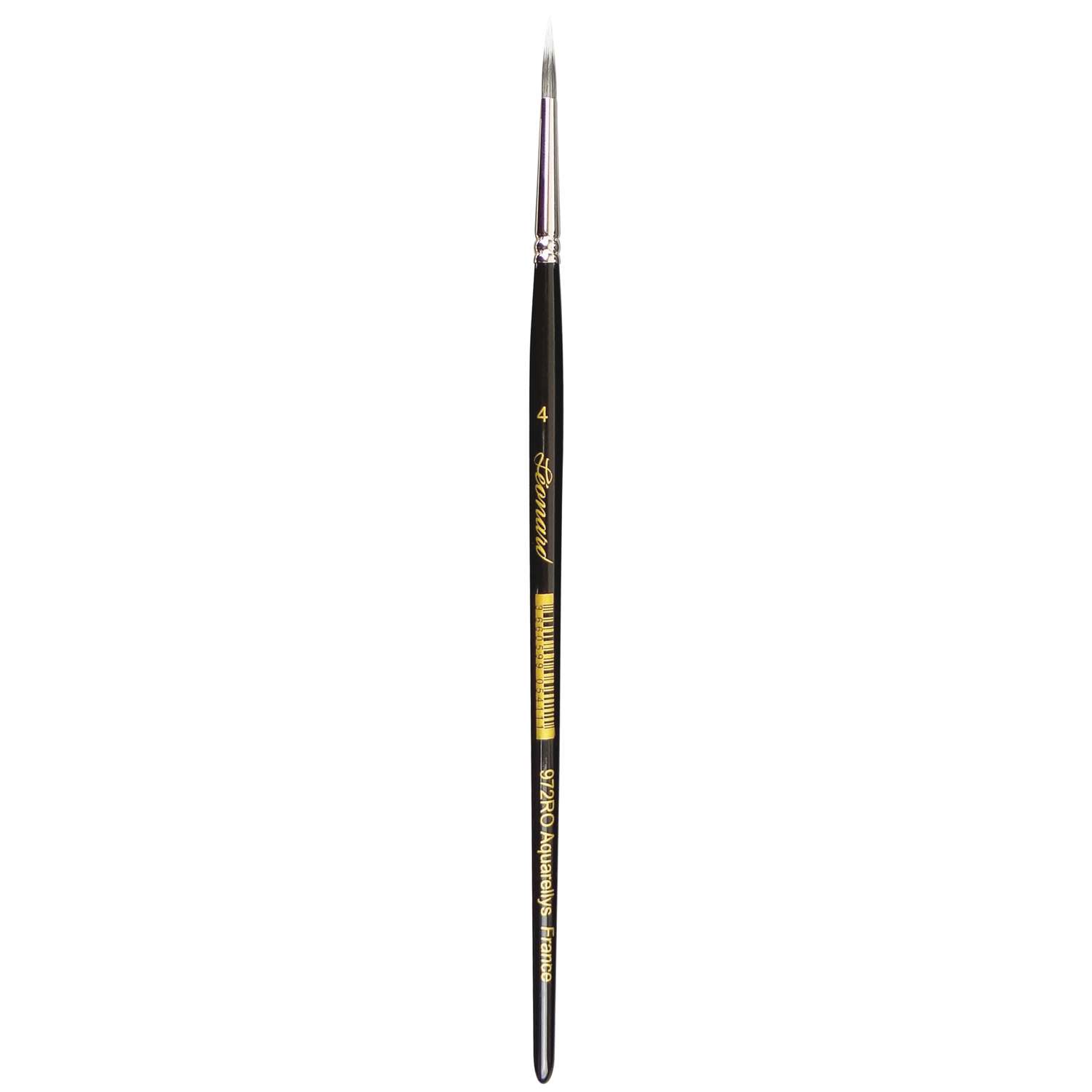 Pinceau aquarelle pointe ronde Aquastyl série1037RO Léonard n°1