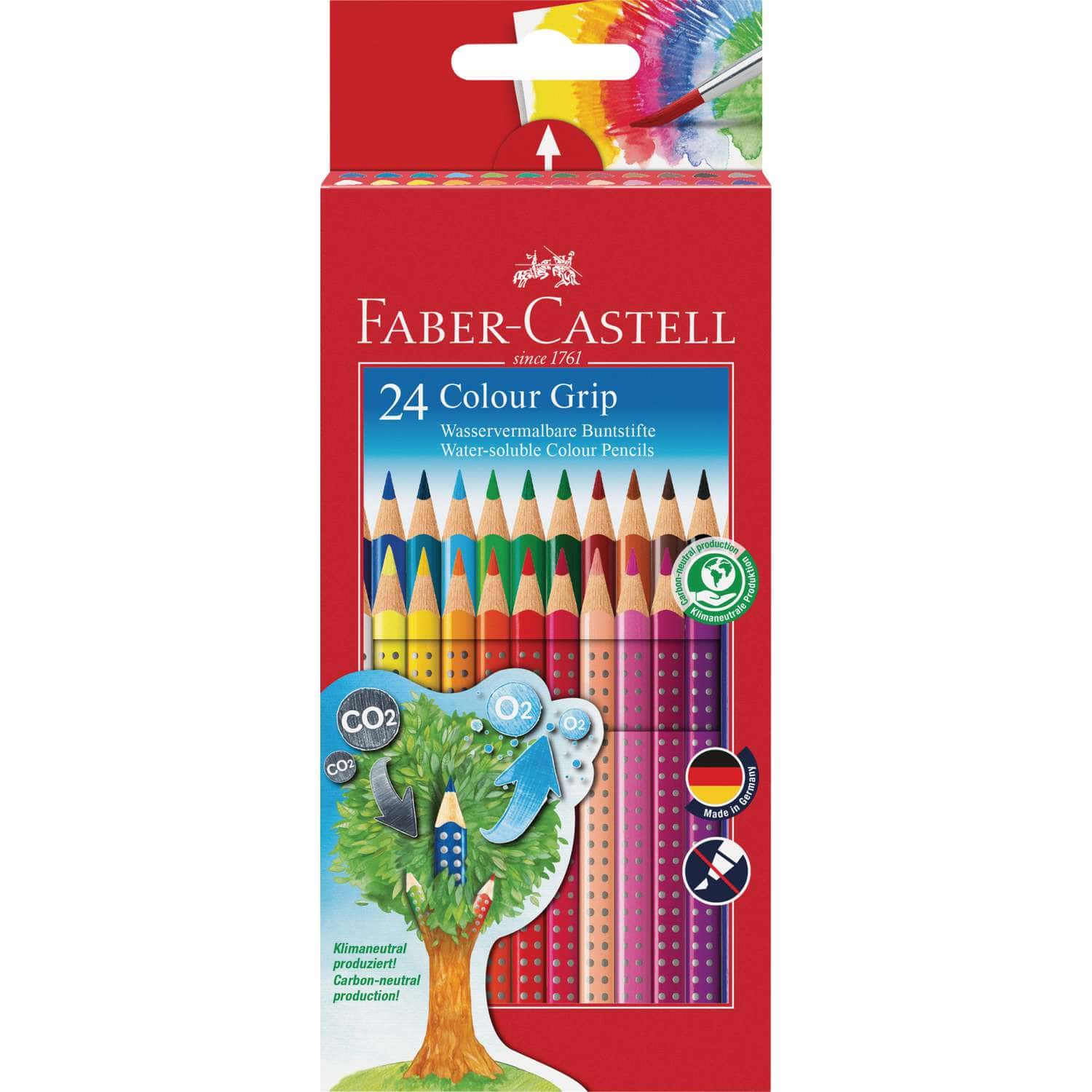 Crayon de couleur - Brun van Dyck (Dessin FABER-CASTELL Colour Grip)