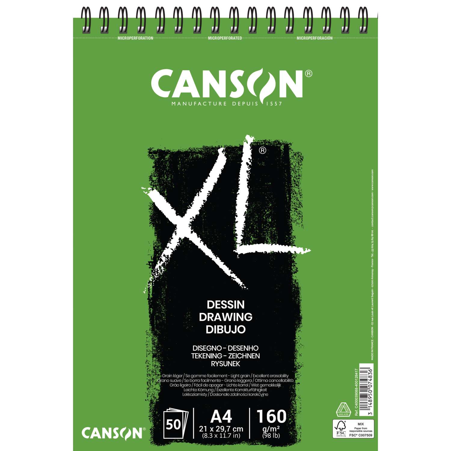 Bloc Canson Xl Dessin G M Le G Ant Des Beaux Arts N De La