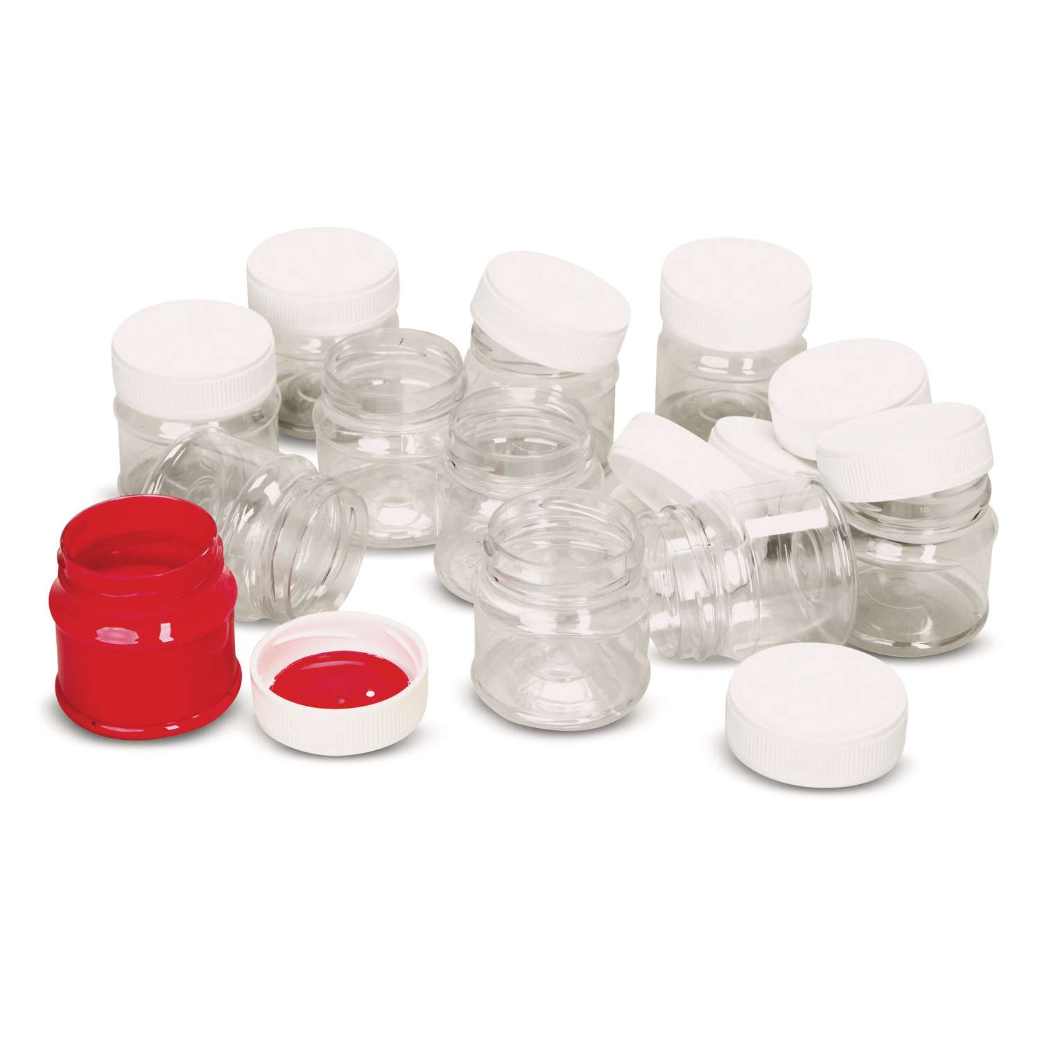 Lot De 300 Petits Pots De Peinture Vides De 2 Ml, Avec Couvercle - Idéal Pour Ateliers Créatifs, écoles - 4
