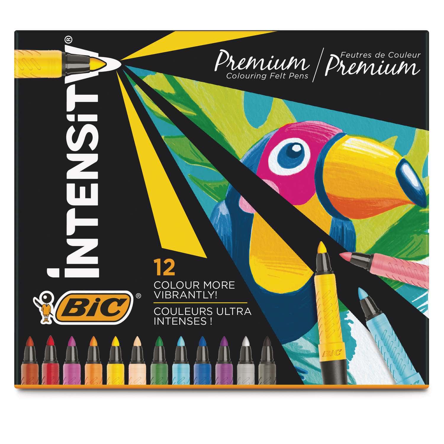 Set de feutres Bic Intensity Premium  Le Géant des Beaux-Arts - N°1 de la  vente en ligne de matériels pour Artistes