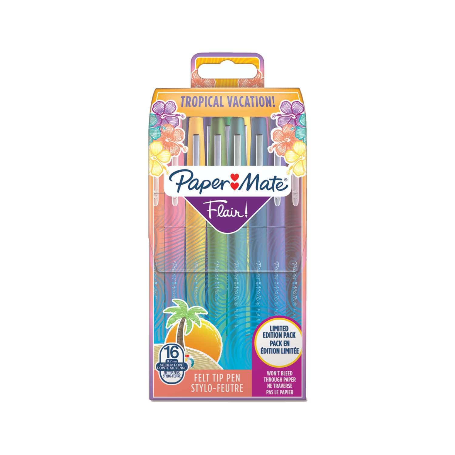 Loisirs créatifs - Boîte de 12 crayons de couleur Paper Mate - Multicolore