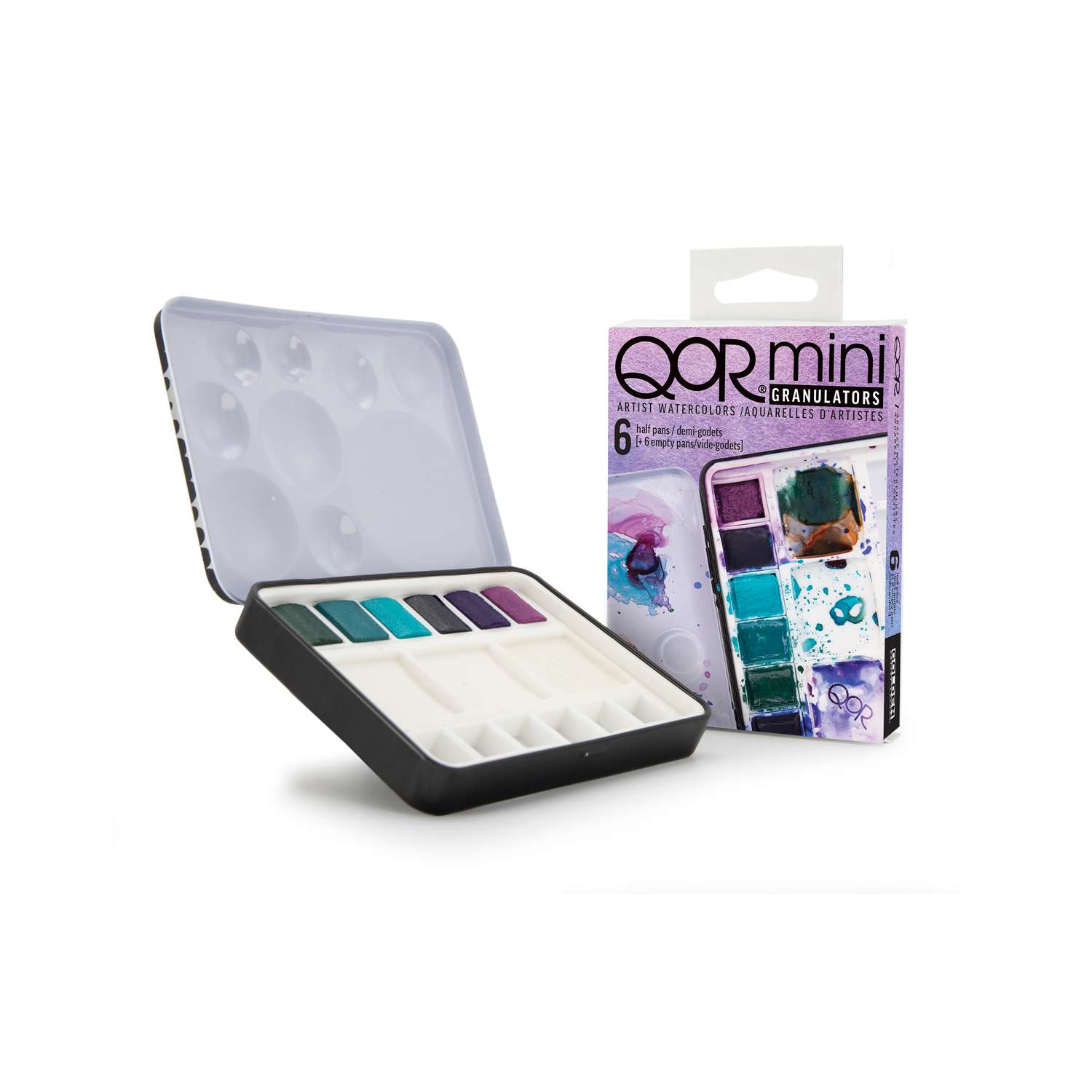 Palette De Poche Artway – 14 Aquarelles Hyper Pigmentées – Set Nomade Pour Artistes Débutants Ou Confirmés
