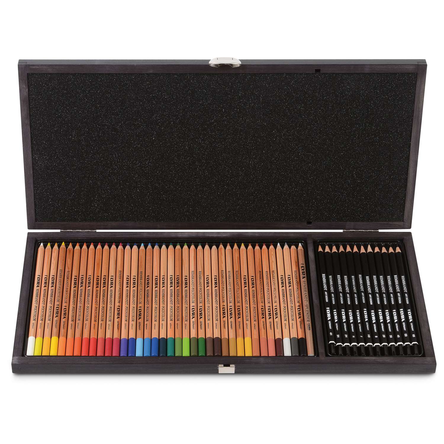 LYRA Pot de 48 crayons de couleur ergonomiques triangulaires