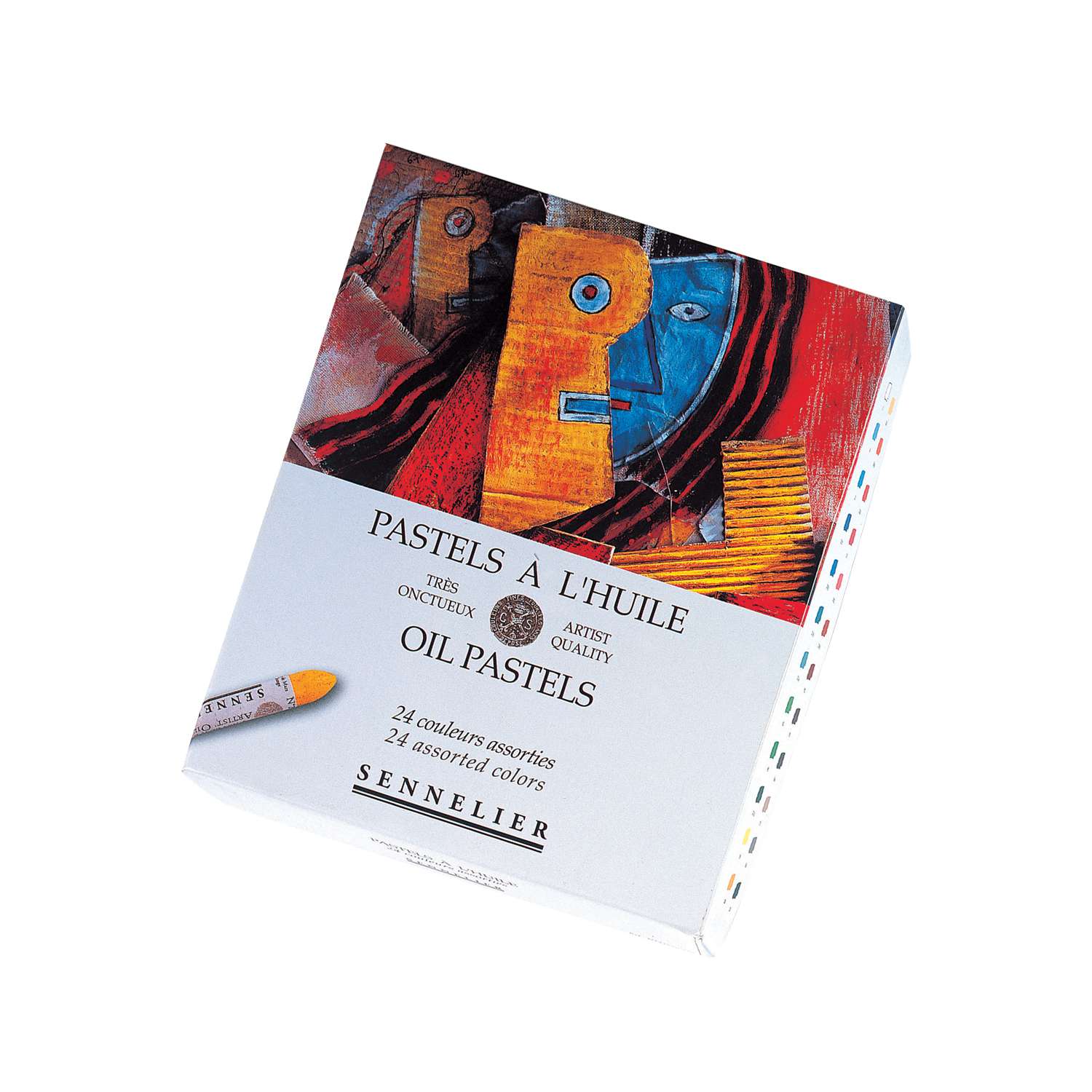 Sennelier Pastels à L'Huile Lot De 24 – Portrait – Couleurs Riches, Couvrance Exceptionnelle, Haute Pigmentation