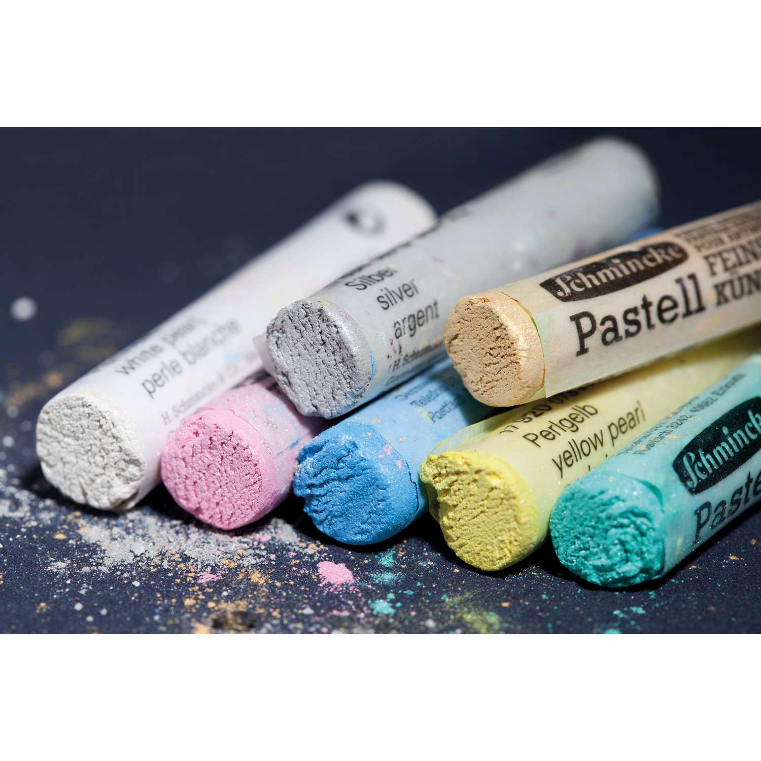 Mungyo Coffret Pastels Secs Assortis Medium - Set De 72 Couleurs - Coffret Bois