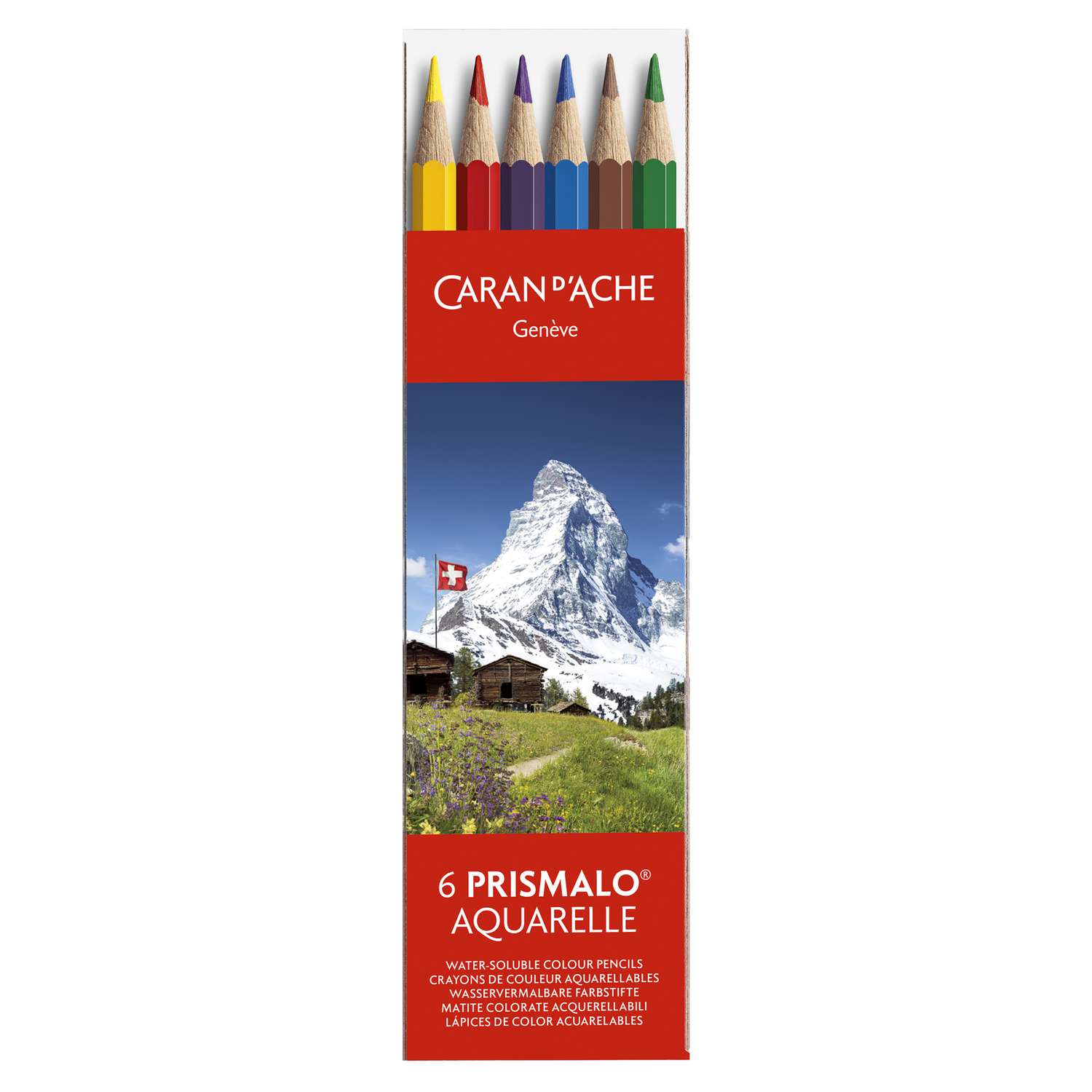 Crayon de couleur Prismalo en coffret métal
