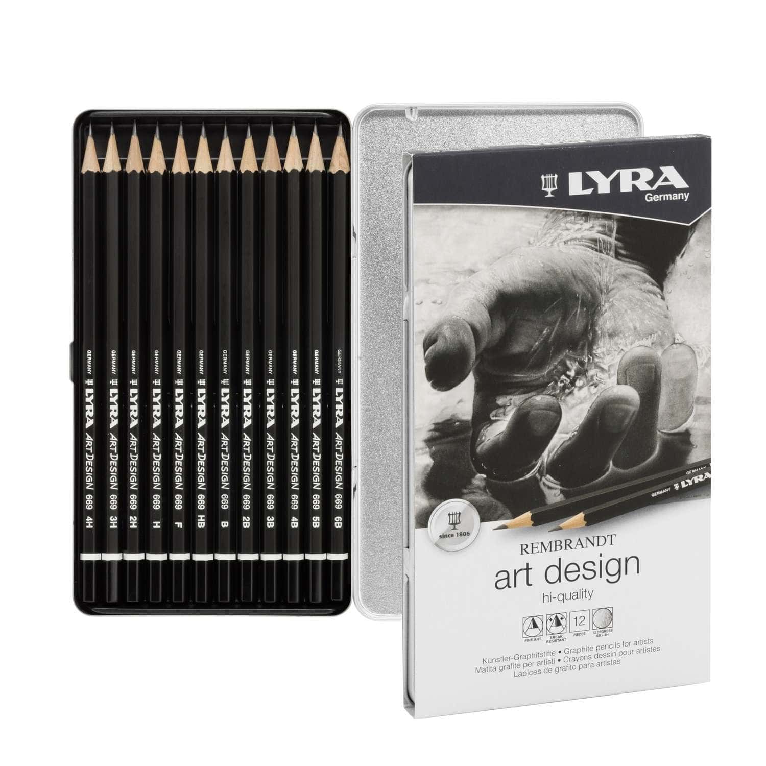 Coffret bois Polycolor/Artdesign Lyra 30 crayons  Le Géant des Beaux-Arts  - N°1 de la vente en ligne de matériels pour Artistes