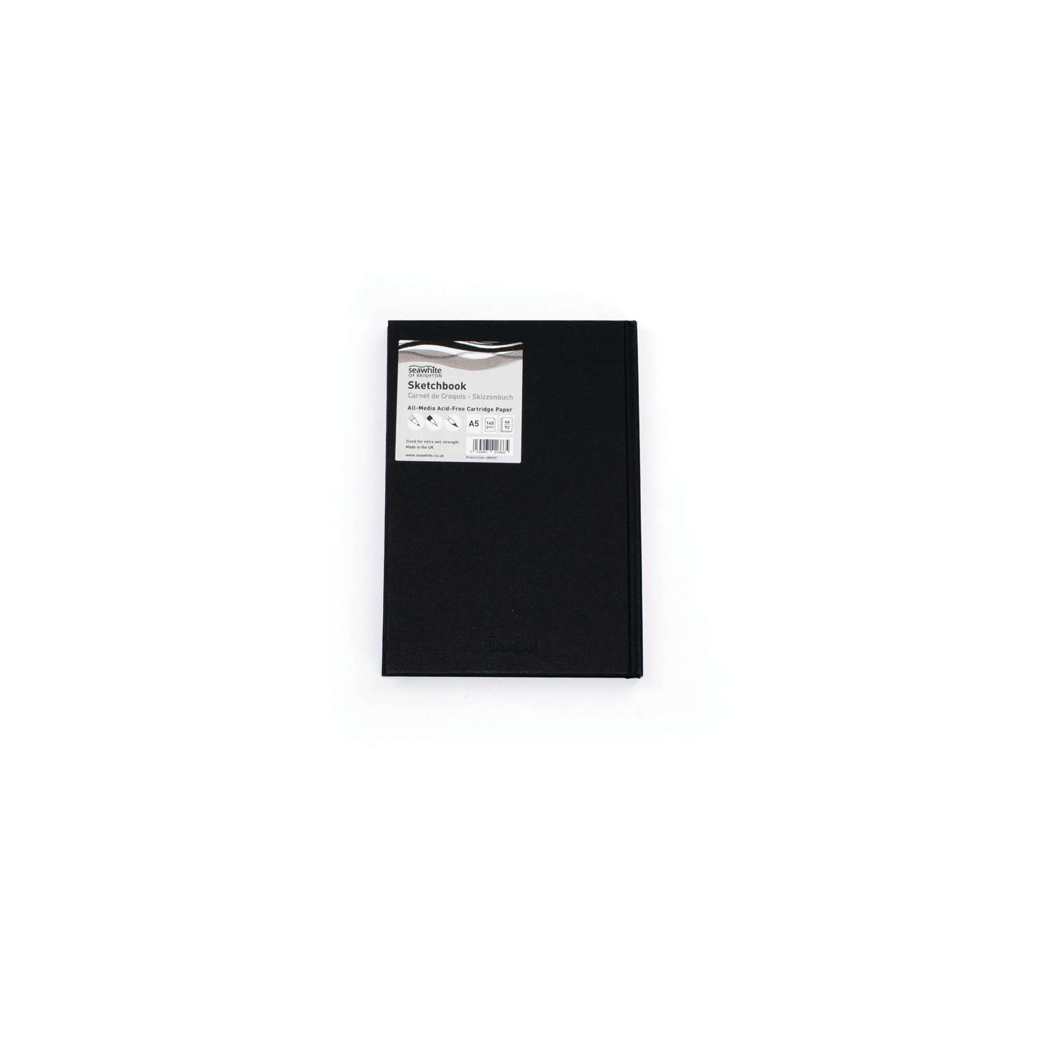 Carnet De Croquis Octopus Seawhite A5 - Format Accordéon Extensible 8 Bras, Papier 220g/m² Tout Média