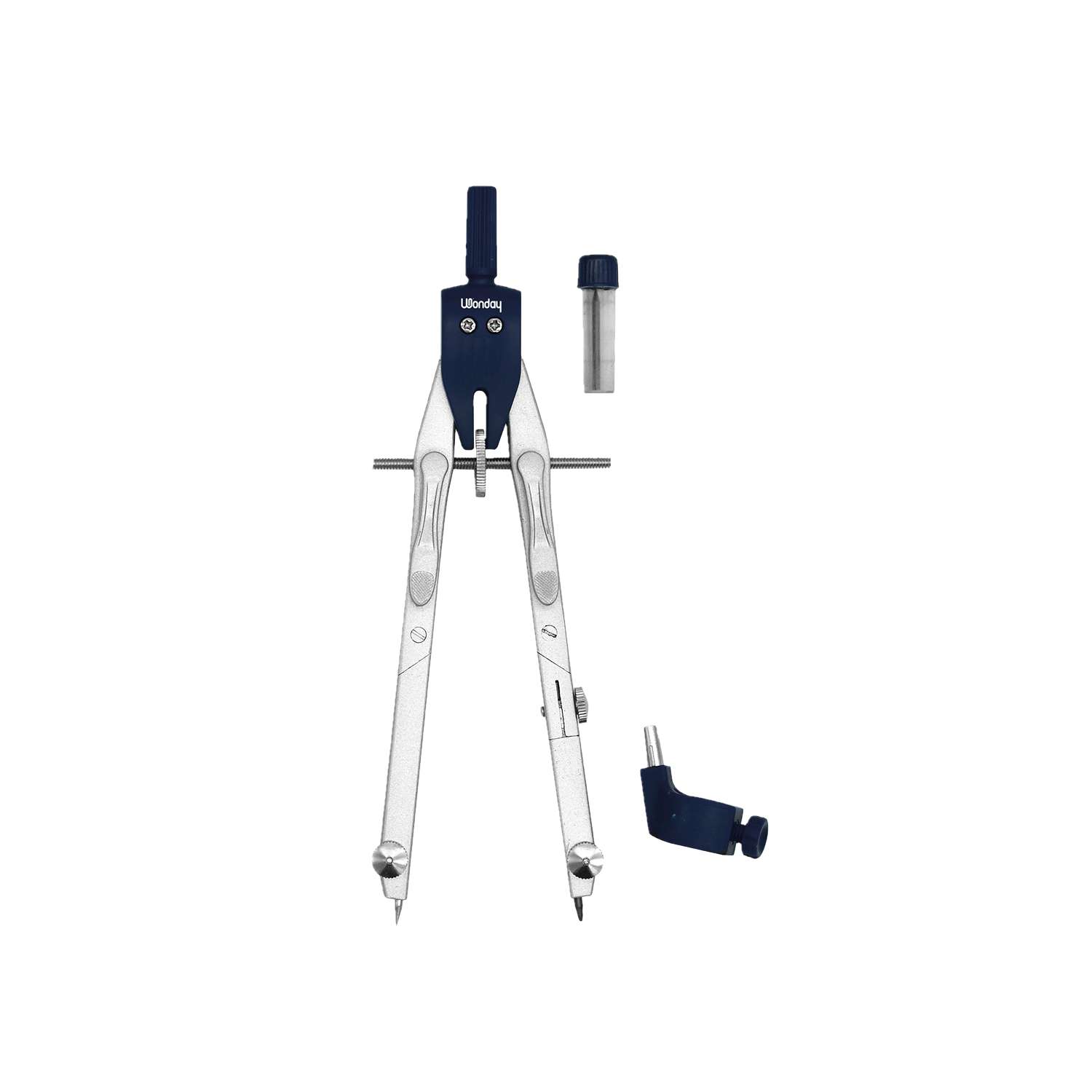 Coffret Compas De Précision 8 Pièces WONDAY - Avec Tire-ligne, Pointe Sèche, Ouverture Jusqu'à 320mm - Pour Dessin Technique