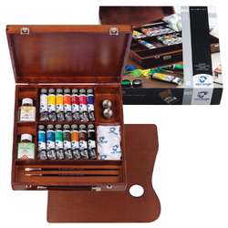 Coffret en bois peinture à l'huile Van Gogh Royal Talens