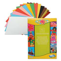 Lot de feuilles couleurs pour bricolage