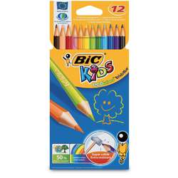 Etui crayons de couleur Bic Kids Evolution