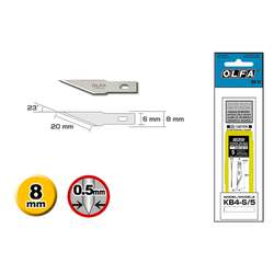 Lames de rechange pour cutter scalpel Olfa® AK-4