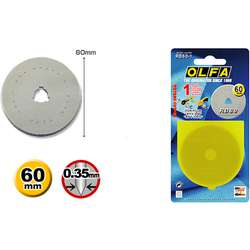 Lame de rechange ronde Olfa® RB60-1