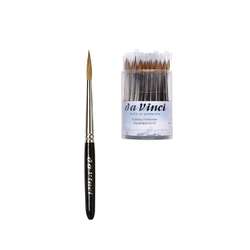 Pinceau aquarelle série 902 da Vinci Kolinsky, boîte de 25