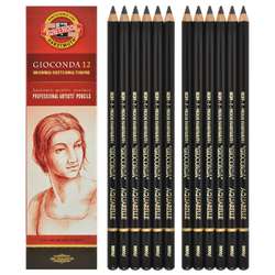 Crayons graphite aquarellables Gioconda 8800 Koh-I-Noor