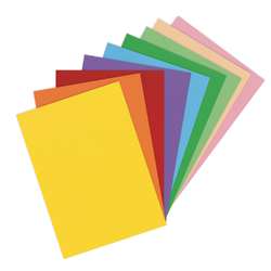 Assortiment de papiers couleurs