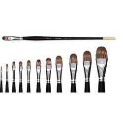Brosse Kevrin+ pointe usée bombée, série 8772 Raphaël