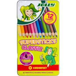 Set de crayons de couleur Superstick Classic Jolly 