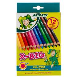 Crayons de couleur extra épais Jolly