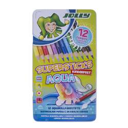 Crayons de couleur aquarellables Supersticks Aqua Jolly