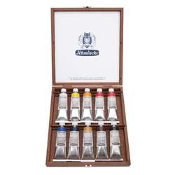 Coffret bois peinture à l'huile Mussini Schmincke