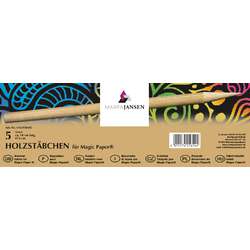 Bâtonnets en bois pour Magic Paper