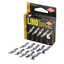 Lot de 10 gouges N° 1 à 5 Essdee