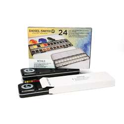 Coffret métal demi-godets aquarelle Daniel Smith