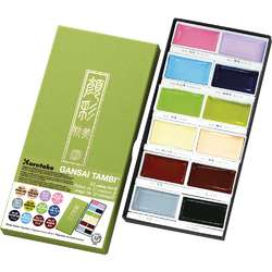 Coffret de couleurs Gansai Kuretake