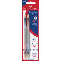 Crayons de couleur Jumbo Grip Bicolor de Faber-Castell