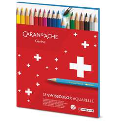 Étuis de crayons aquarellables SwissColor Caran d'Ache
