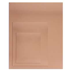 Plaque en cuivre
