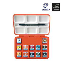 Coffret aquarelle Van Gogh édition spéciale 12 1/2 godets