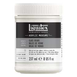 Billes transparentes en verre Liquitex