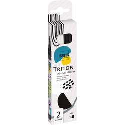 Set de 2 marqueurs acrylique Triton Kreul