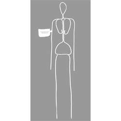 Figure en fil métallique Powertex, 38 cm