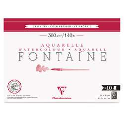 Clairefontaine 976089C Album Spiralé Fontaine Extra Blanc Grain Torchon 12x18cm 300g - 12 Feuilles Papier Aquarelle Extra Blanc 100% Coton - Qualité Professionnelle Clairefontaine 976089C Album Spiralé Fontaine Extra Blanc Grain Torchon 12x18cm 300g - 12 Feuilles Papier Aquarelle Extra Blanc 100% Coton - Qualité Professionnelle