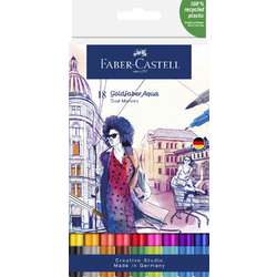 Set de 18 marqueurs Goldfaber Aqua Dual Marker Faber-Castell