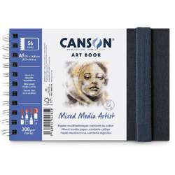 Carnet multitechnique Art Book Mixed Media Artist Canson