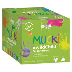 Coffret gouache au doigt WildChild Mucki Kreul