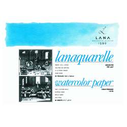 Papier aquarelle Kit 4 feuilles (grain fin 700g 21cm*14,2cm)