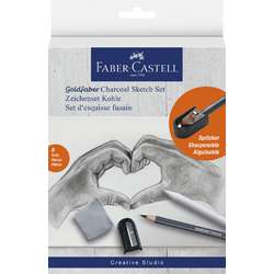 Set de crayons fusain Faber-Castell