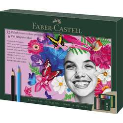 Coffrets Polychromos et Pitt graphite Faber Castell